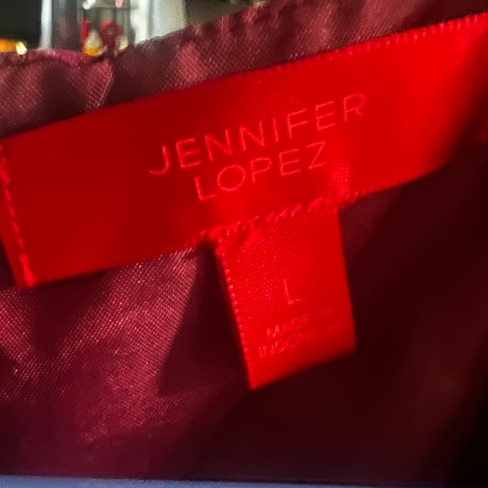 Jennifer Lopez dress size large new w/o tags floral - Picture 2 of 9